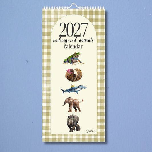 2027 Endangered Animals Calendar