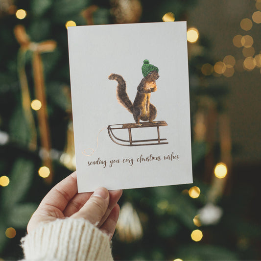 Squirrel Christmas Card 2.0