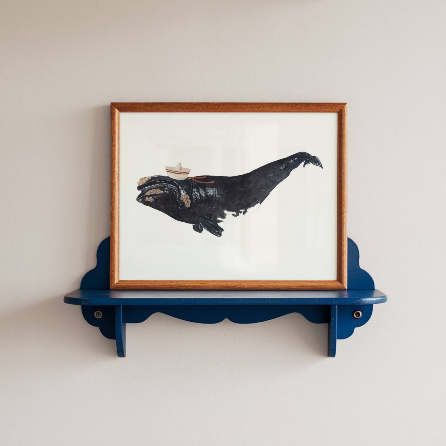 Right Whale Art Print