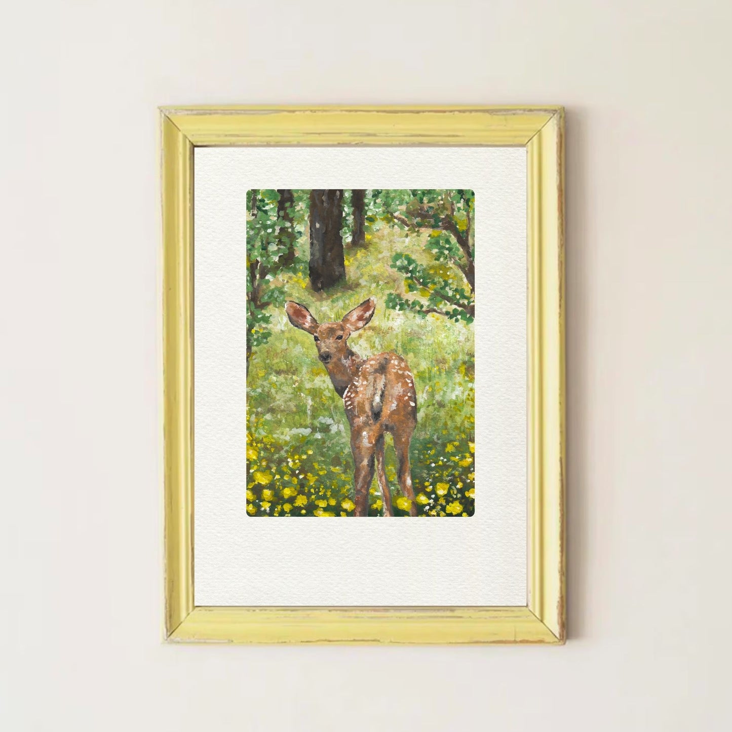 Deer in Forest ORIGINAL