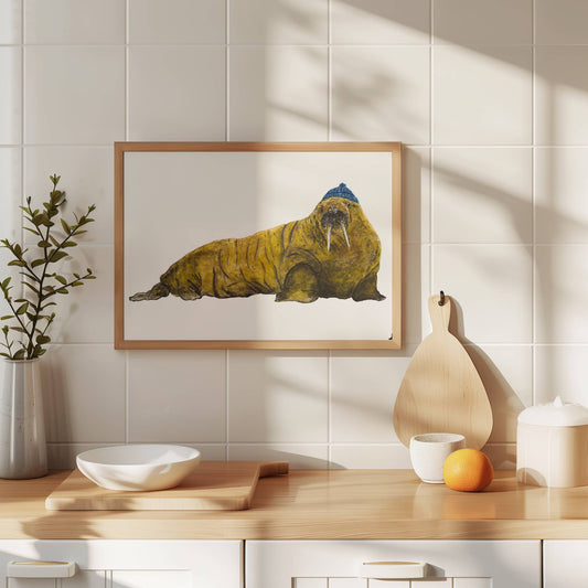 Walrus Art Print