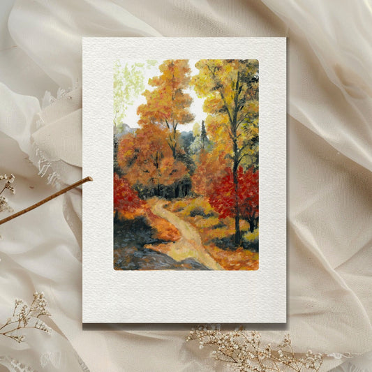 Autumn Landscape Art Print