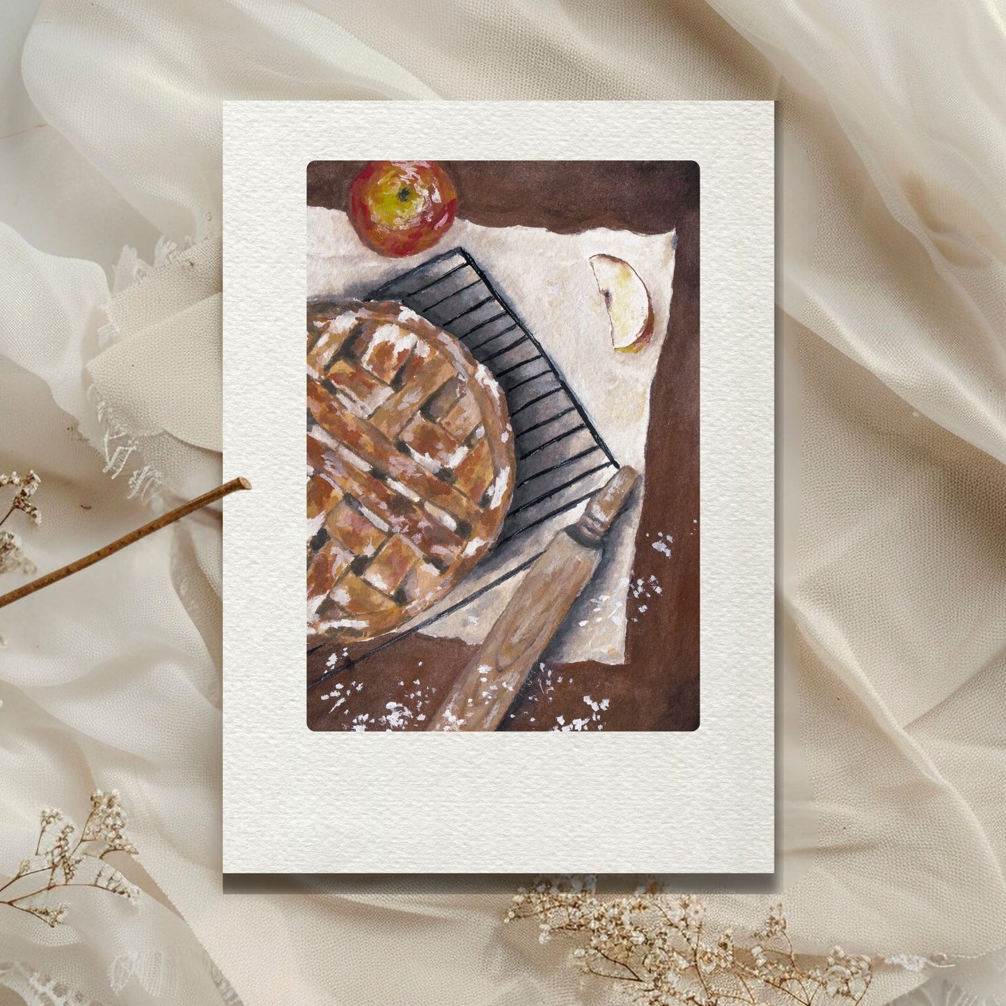 Apple Pie Art Print