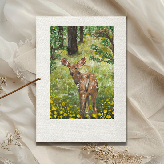 Deer in Forest ORIGINAL