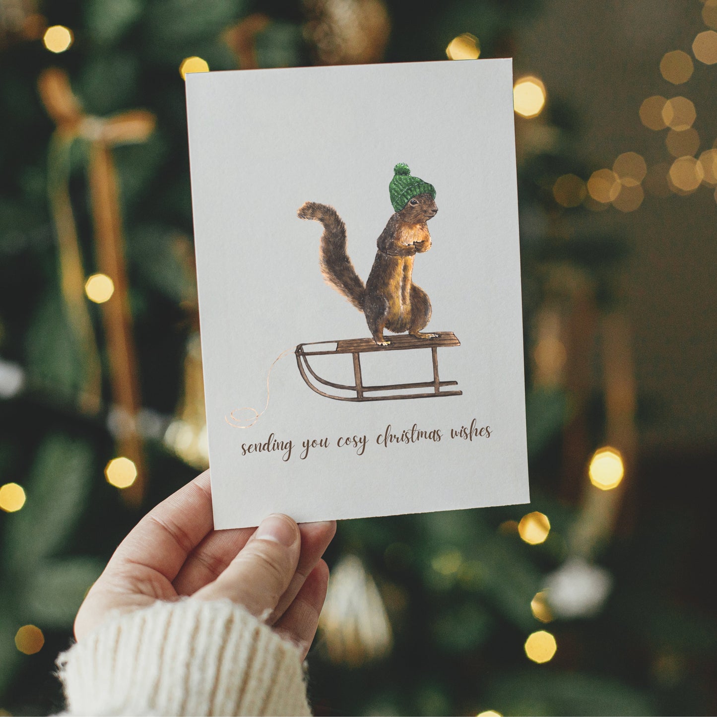 Squirrel Christmas Card 2.0