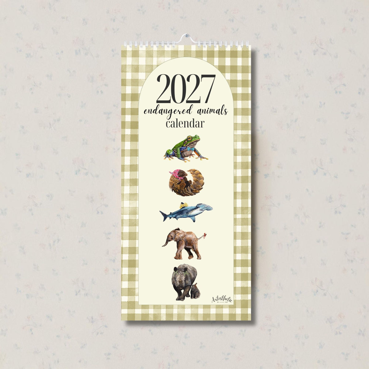 2027 Endangered Animals Calendar