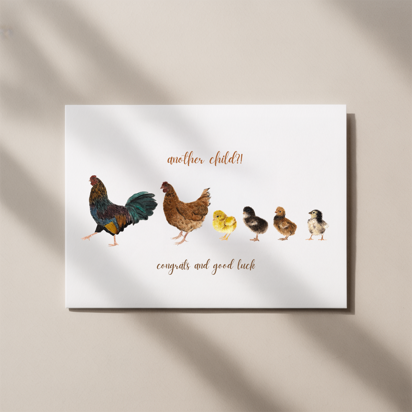 Funny New Baby Card