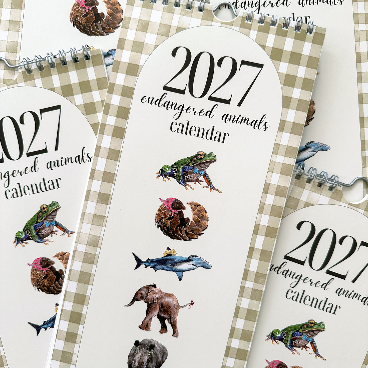 2027 Endangered Animals Calendar