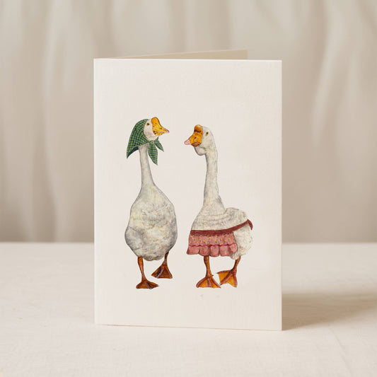 Spring Geese Card