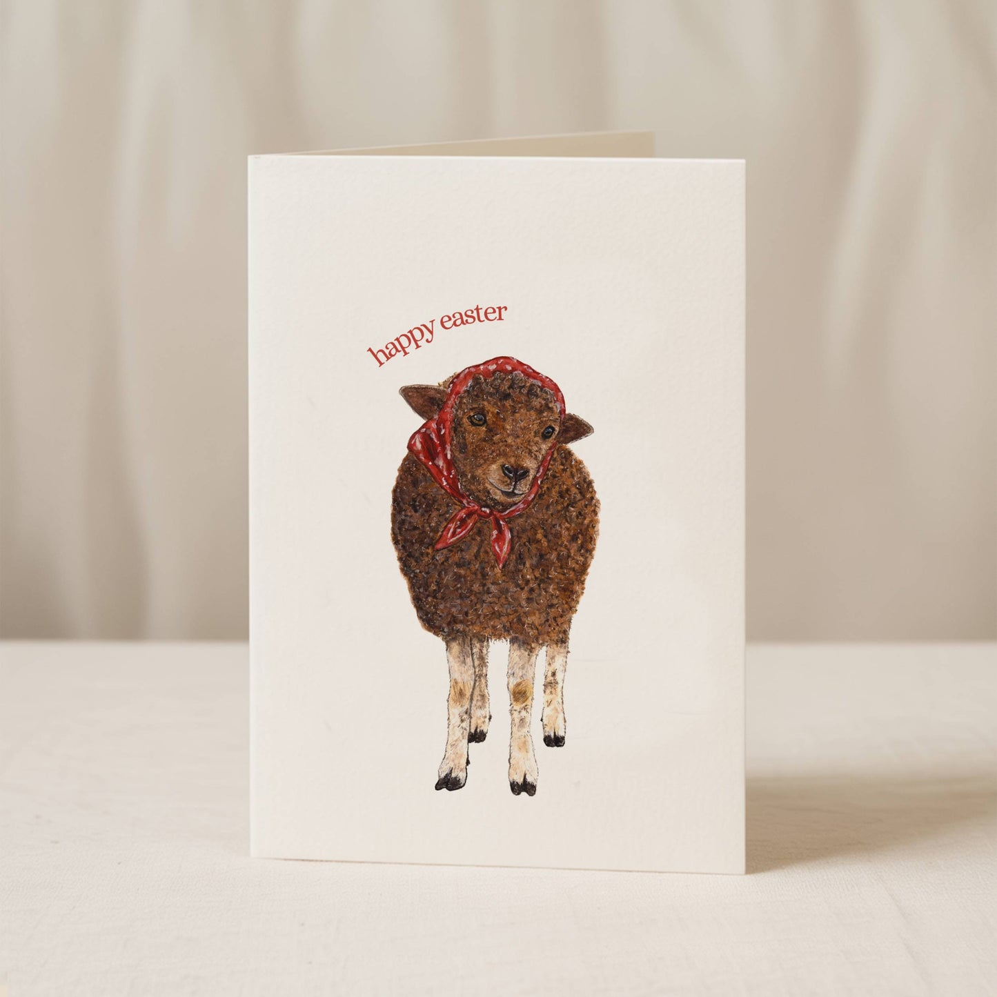 Sheep Easter Card