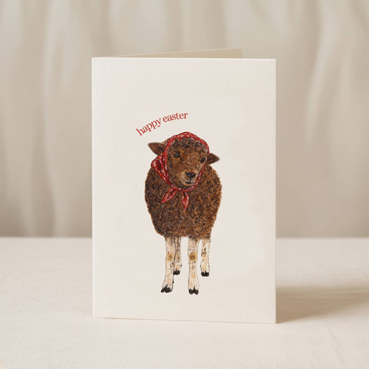 Sheep Easter Card