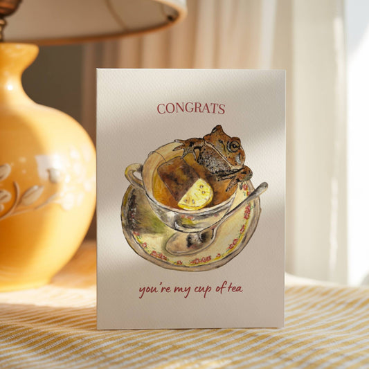 Funny Frog Love Card
