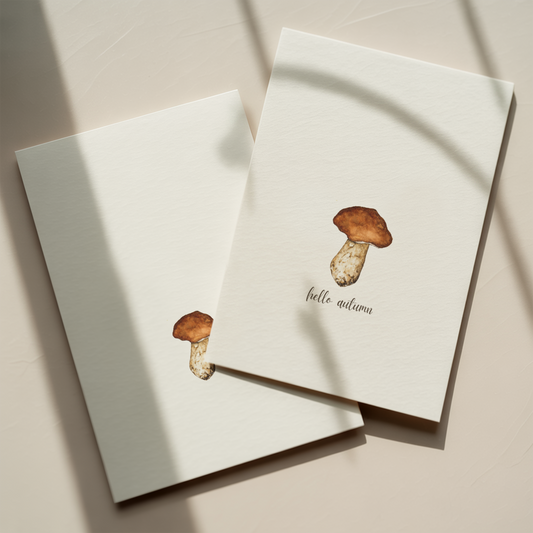 Mushroom Fall Card