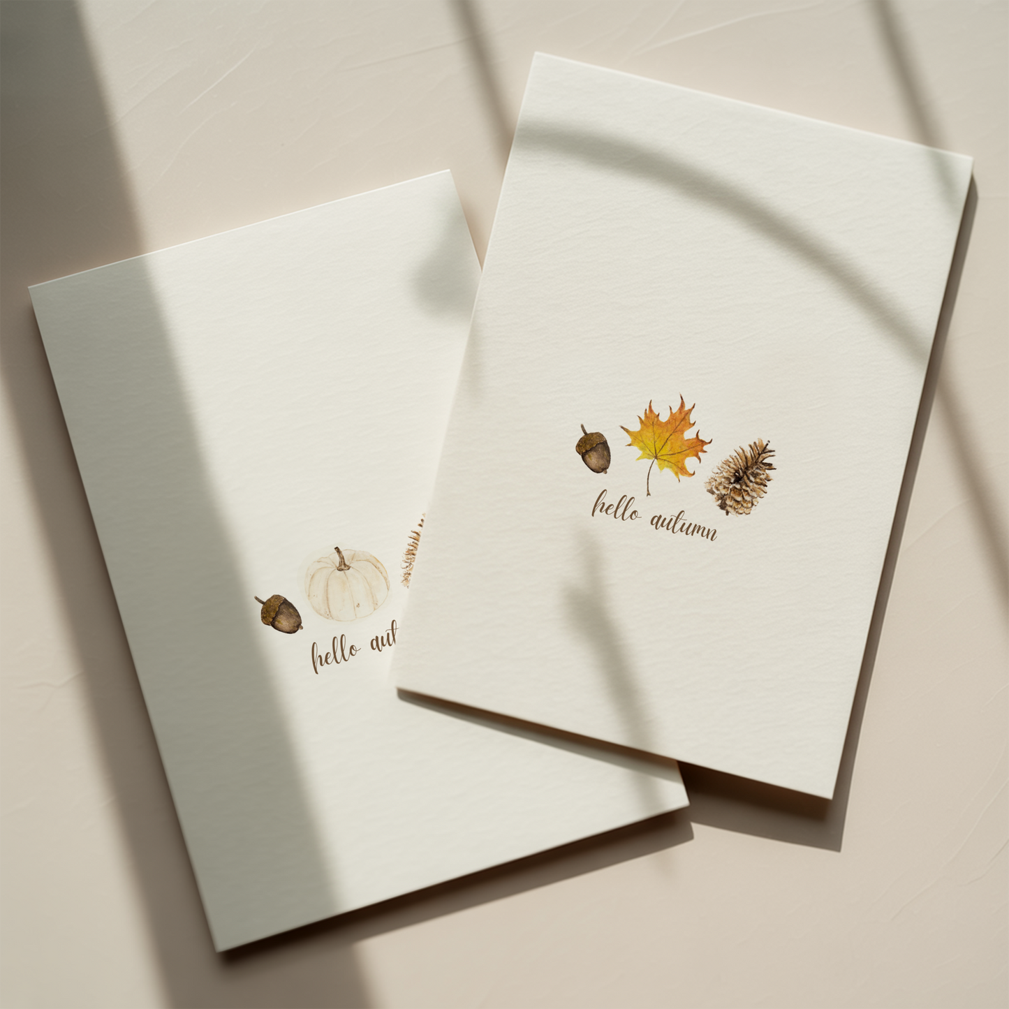 Duo Autumn Cards