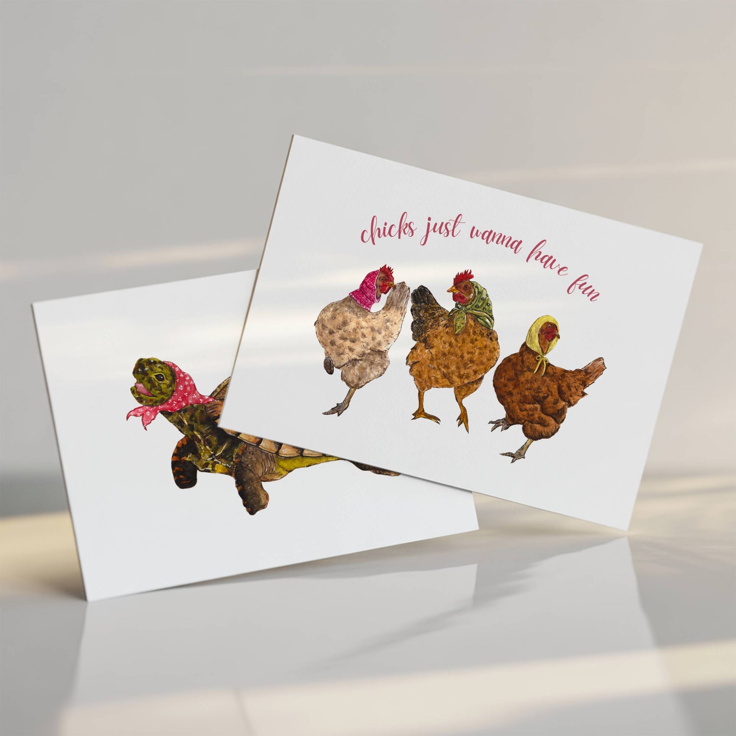 Miss Turtle Card