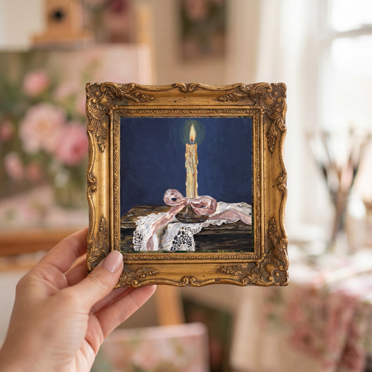 Whimsical Candle Mini Print