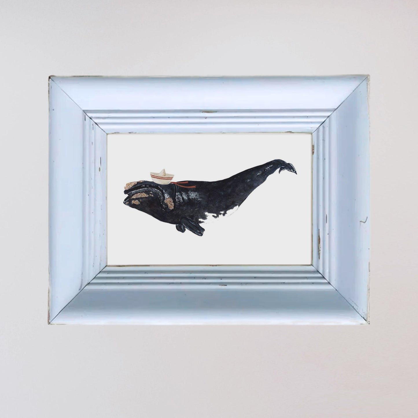 Right Whale Art Print