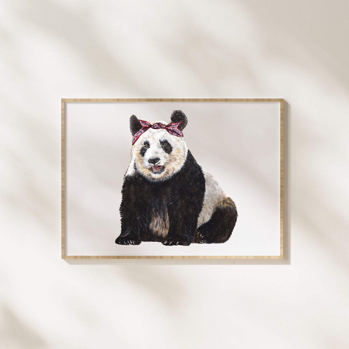 Giant Panda Art Print