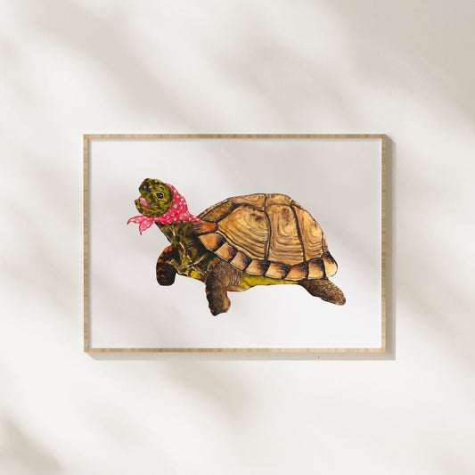 Turtle Art Print