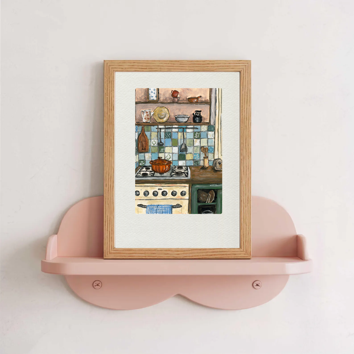 Cosy Kitchen Art Print