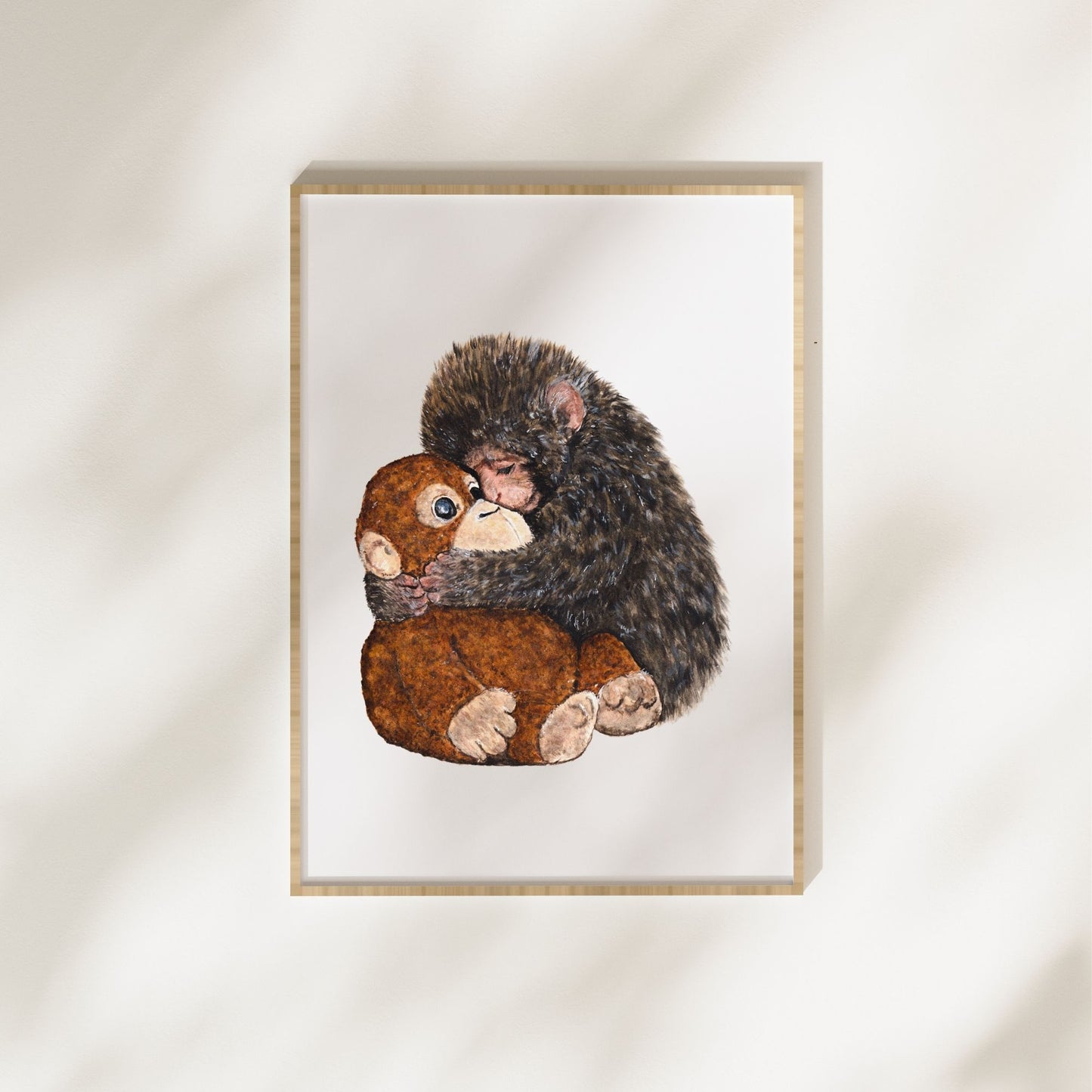 Punch The Monkey Art Print