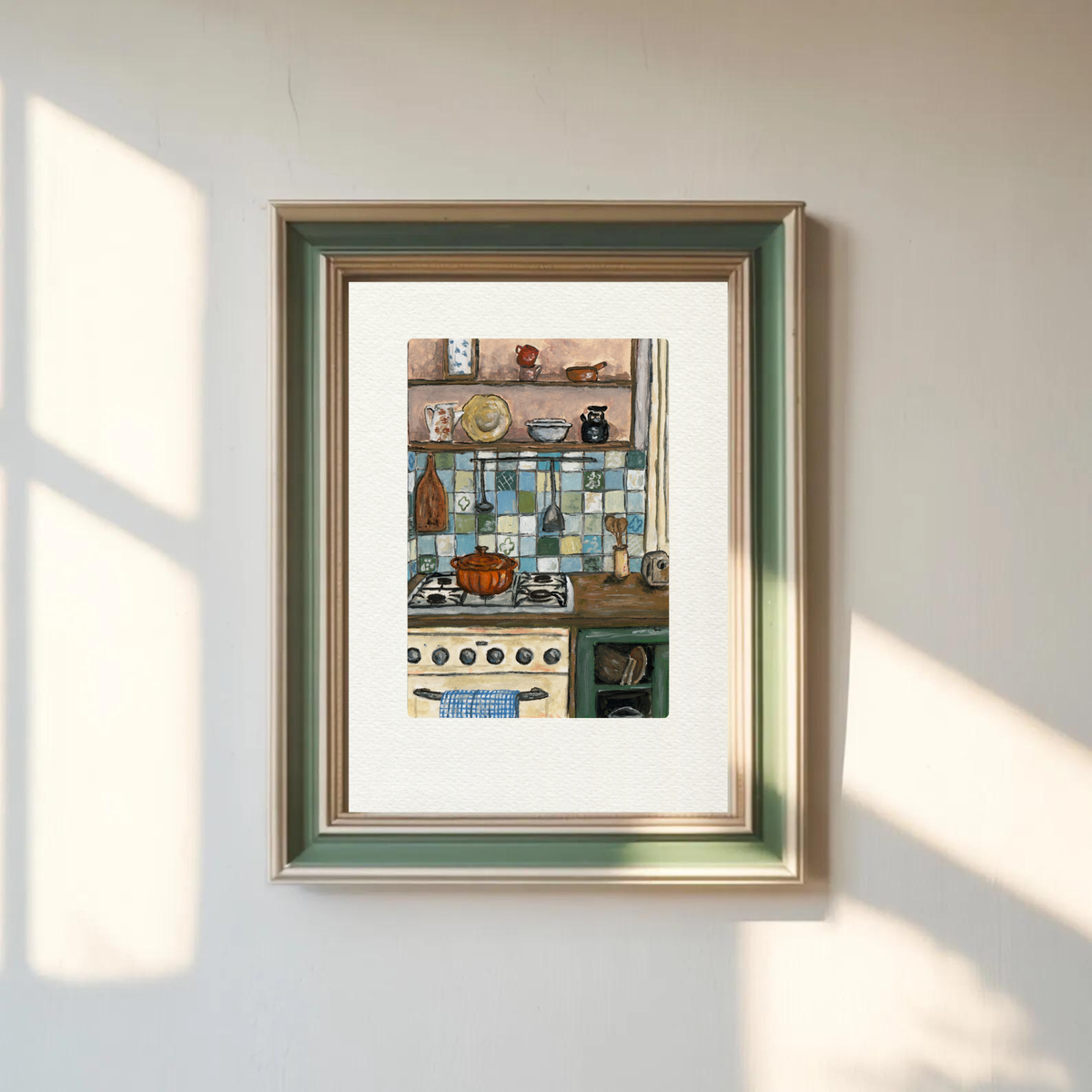 Cosy Kitchen Art Print