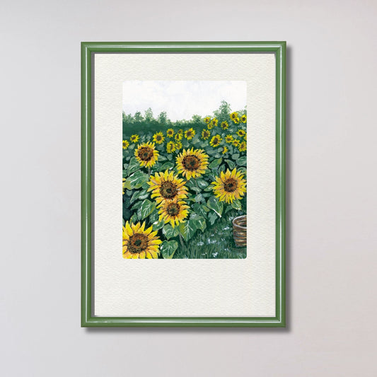 Sunflower Field Art Print