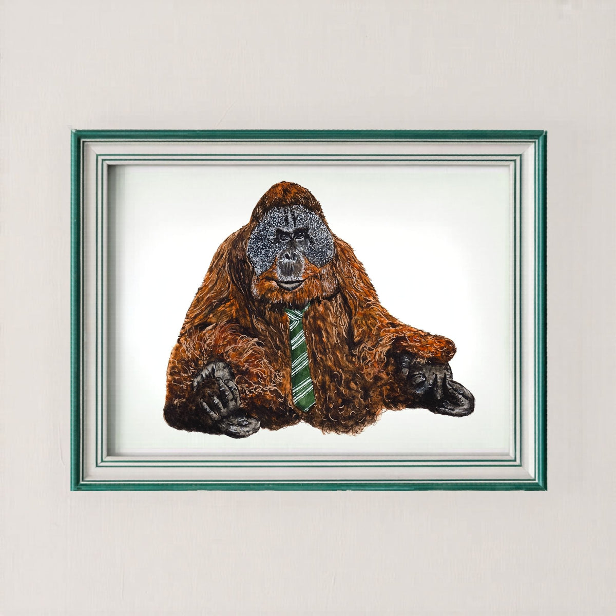 Orangutan Art Print
