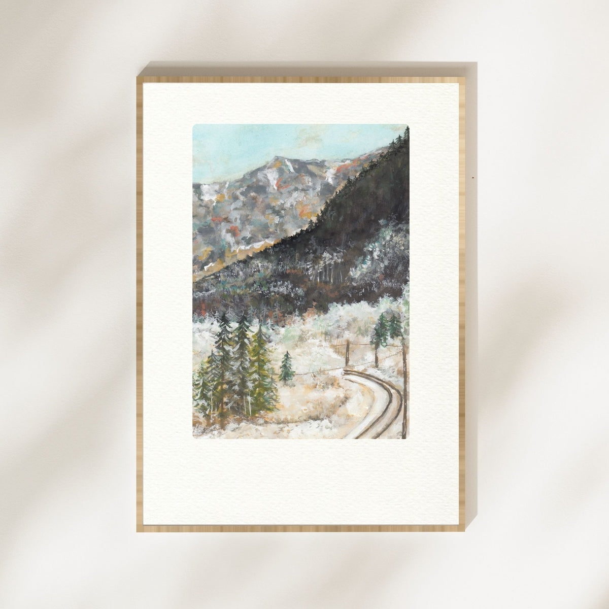 Winter Landscape Art Print