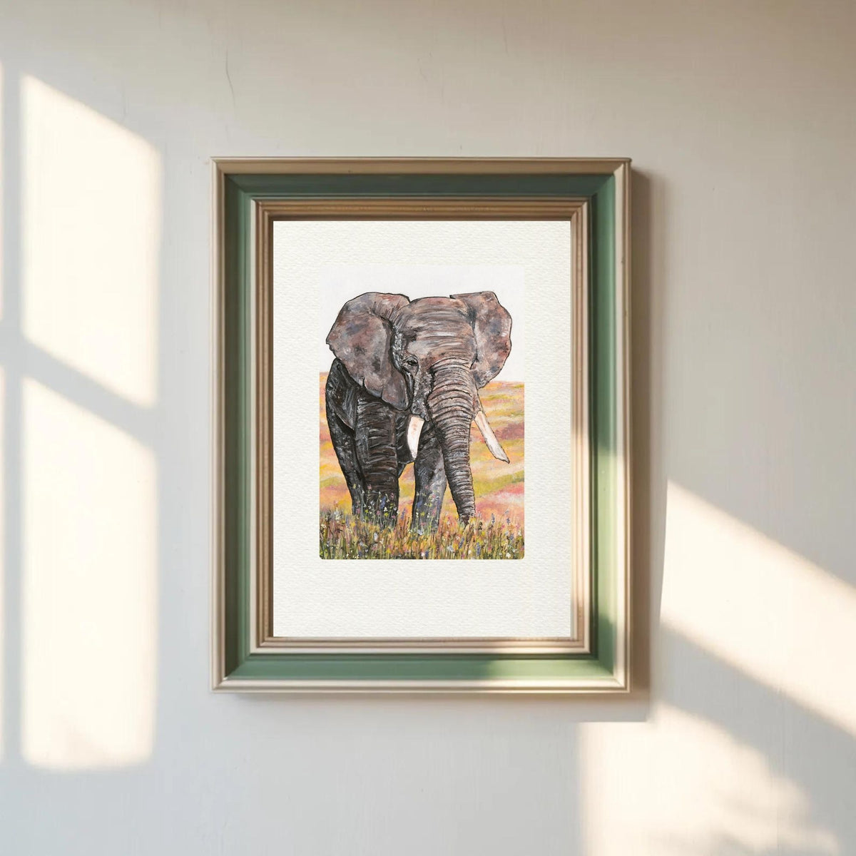 Elephant Art Print