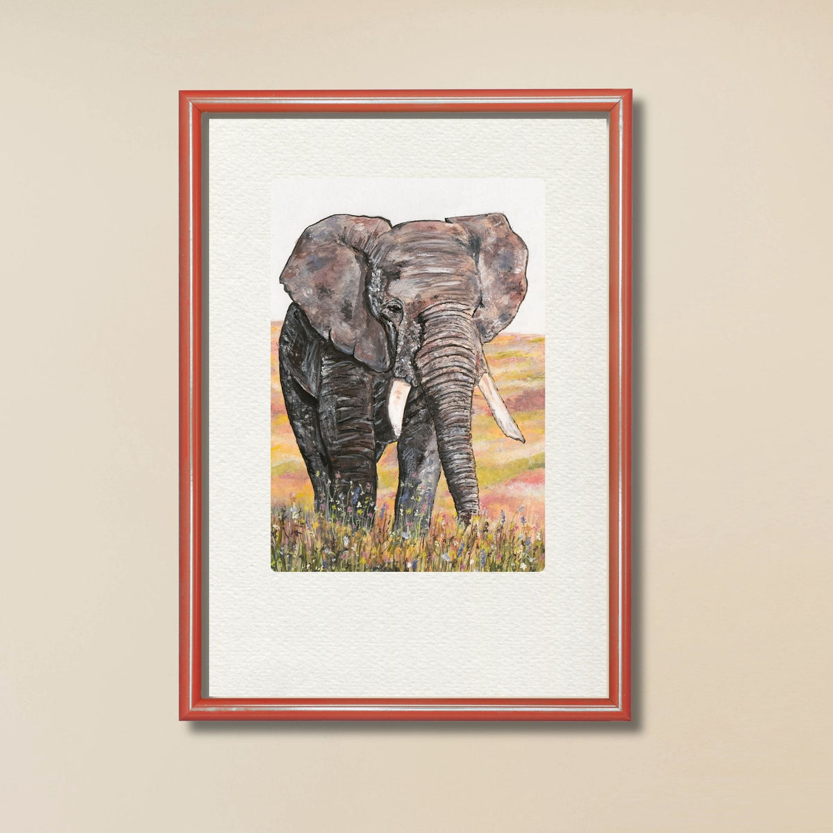Elephant Art Print