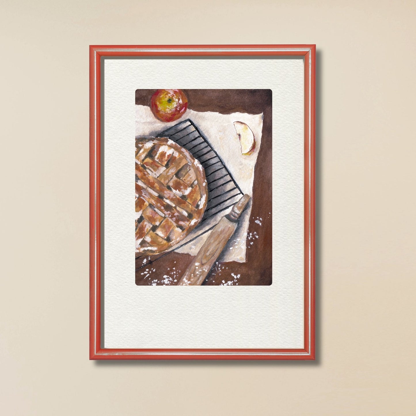 Apple Pie Art Print