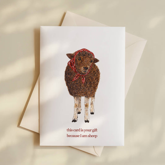 Funny Sheep Card