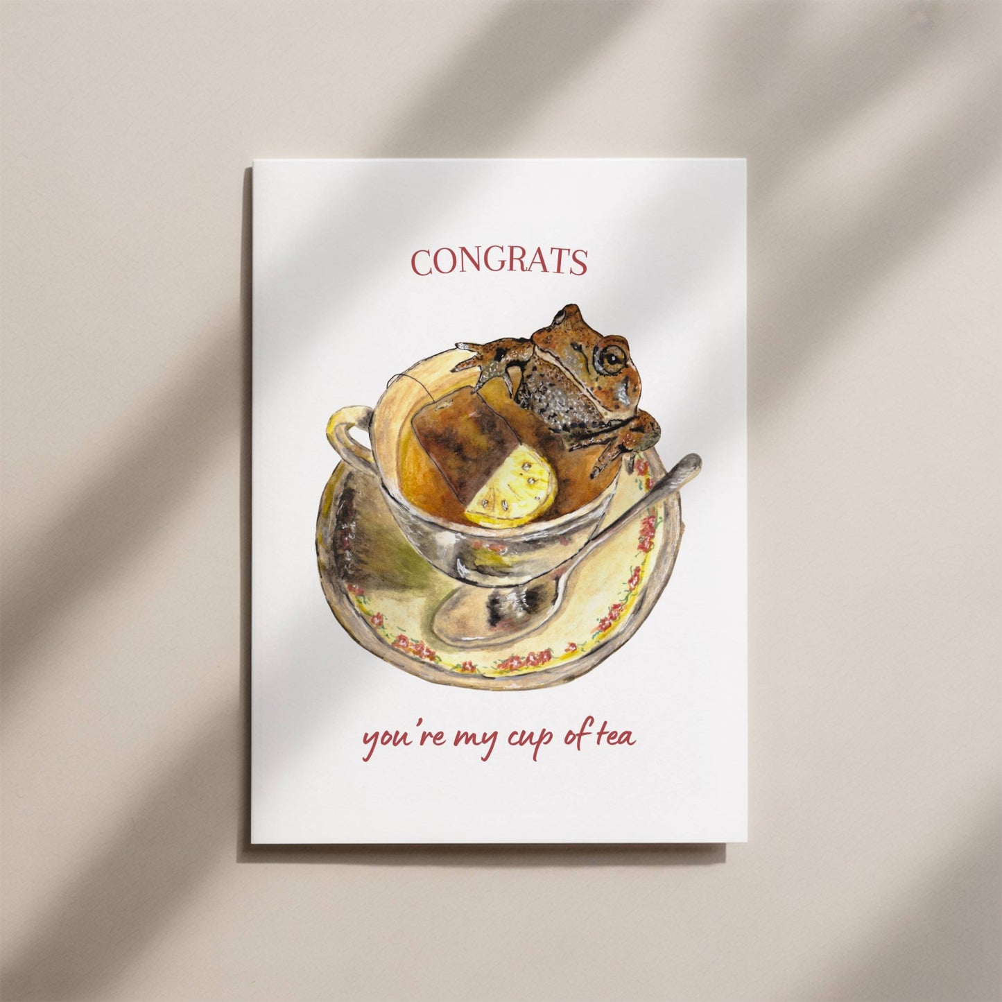 Funny Frog Love Card