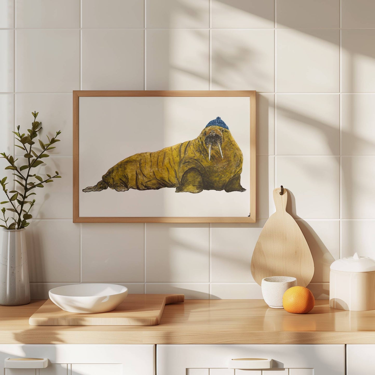 Walrus Art Print