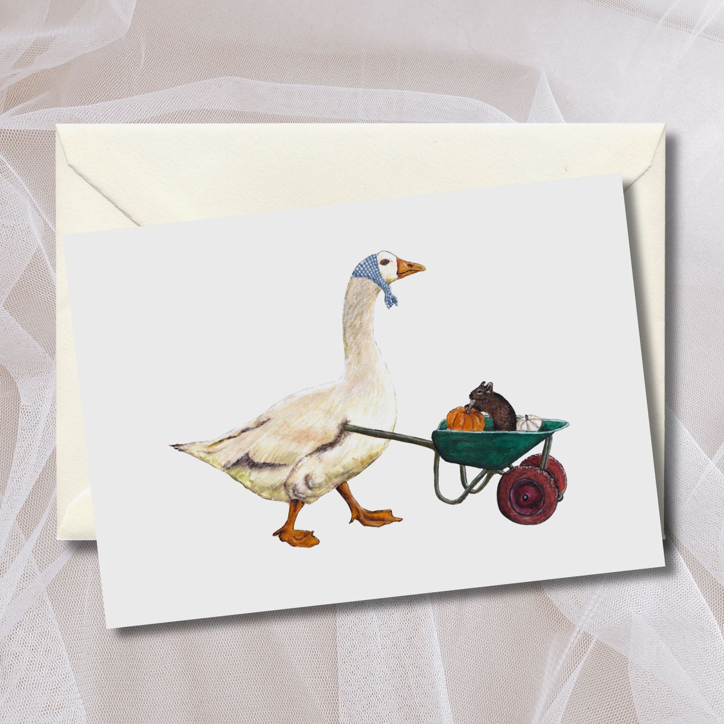 Autumn Goose Card
