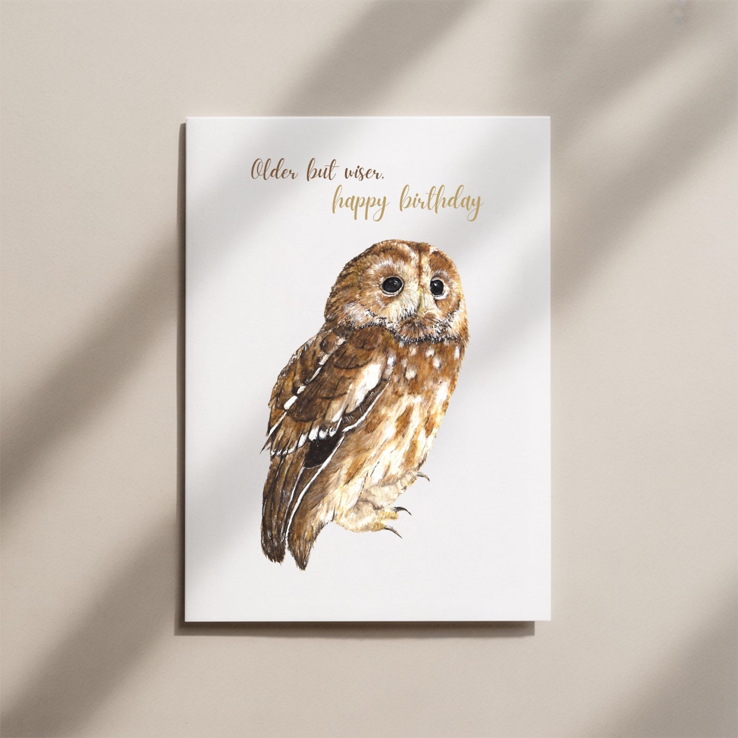 Owl Birthday Card